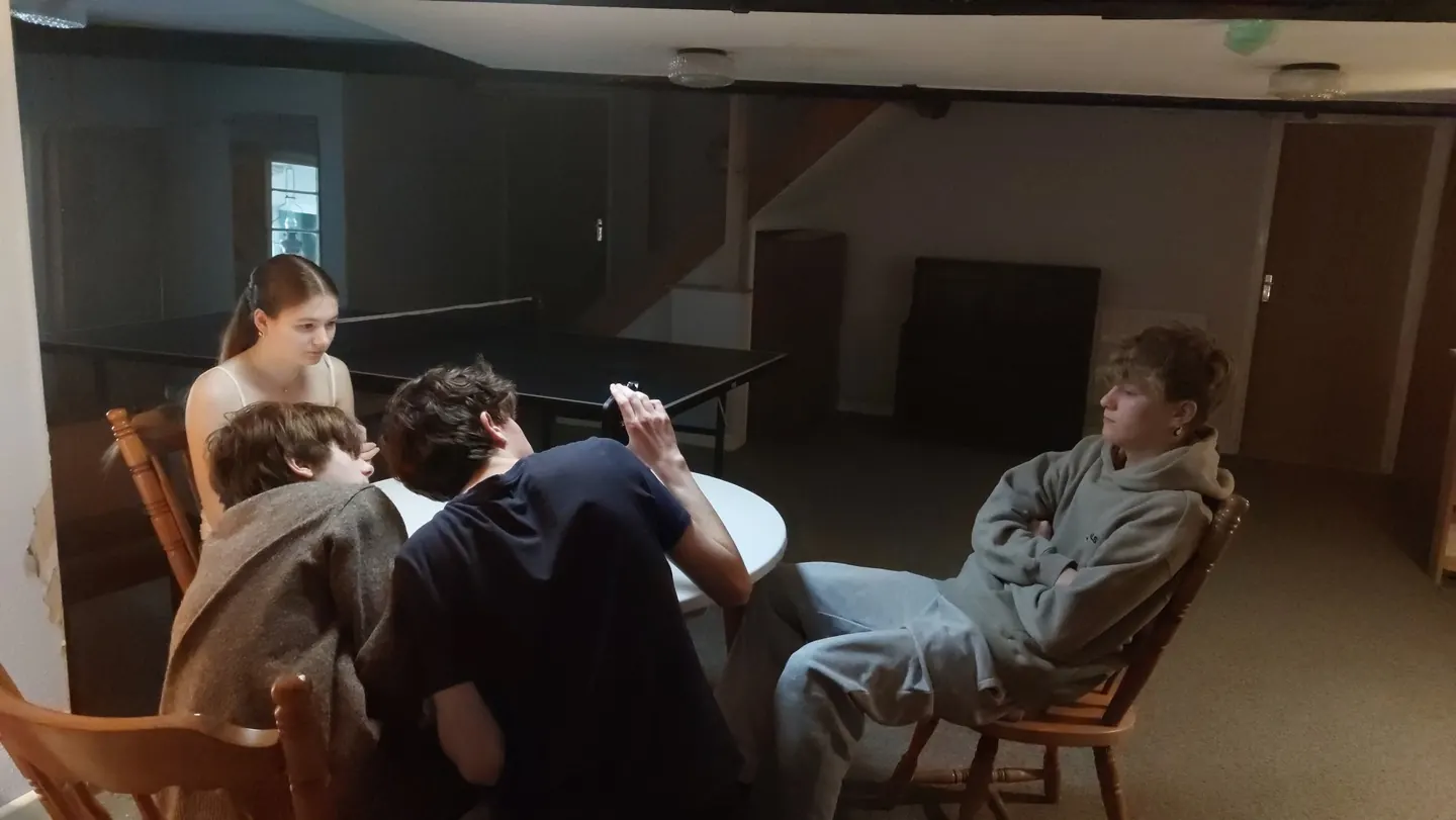 Rehearsing at the table