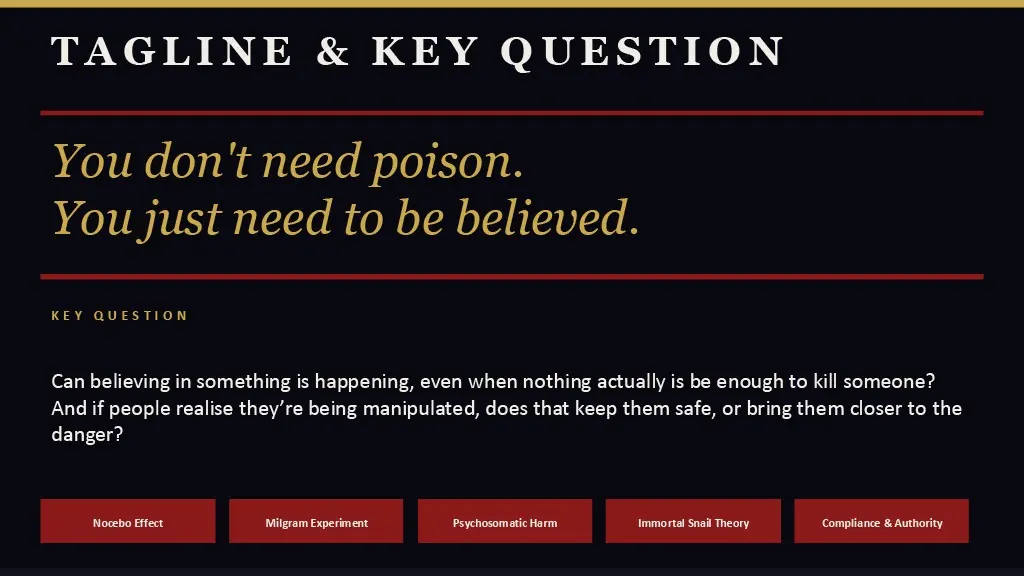 Pitch deck tagline and key question