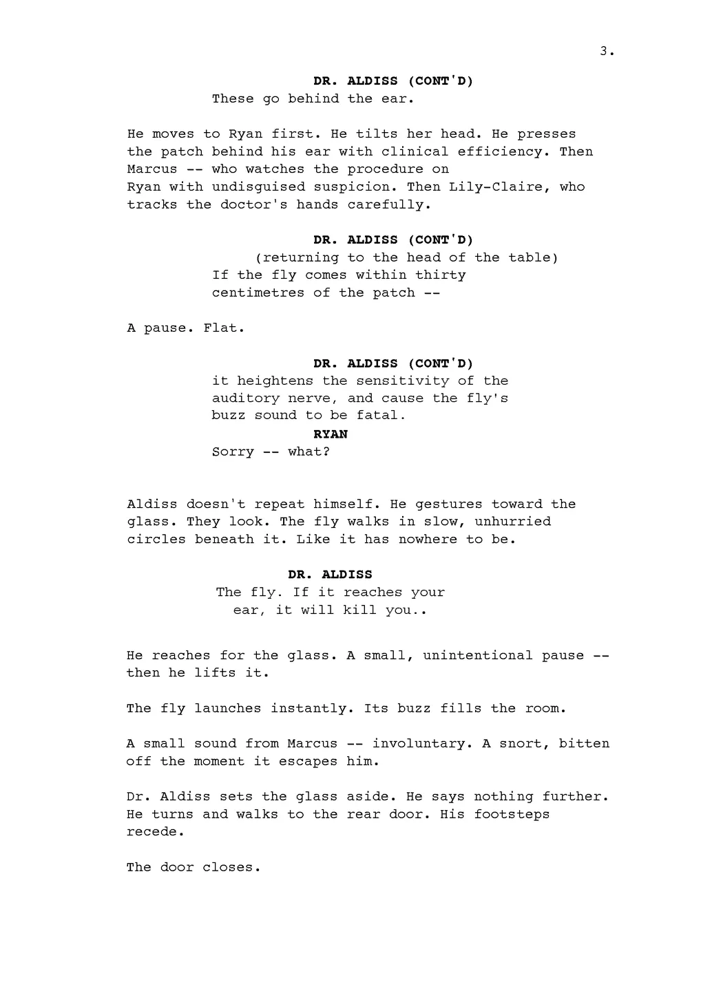 Screenplay page 3