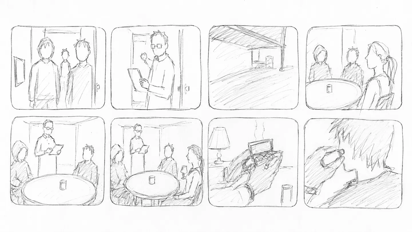 Storyboard sheet one
